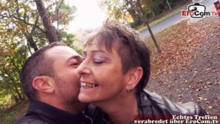Alte Hausmutti Rubina vom Jungen Kerl aufgerissen